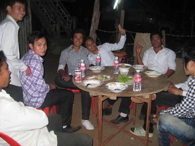 Standing on the left is the Groom, sitting immediately right is Kea, my tuk-tuk driver. Standing on the left is the Groom, sitting immediately right is Kea, my tuk-tuk driver.