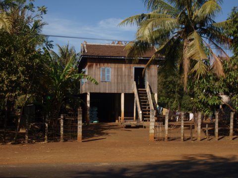 Typical Cambodian house